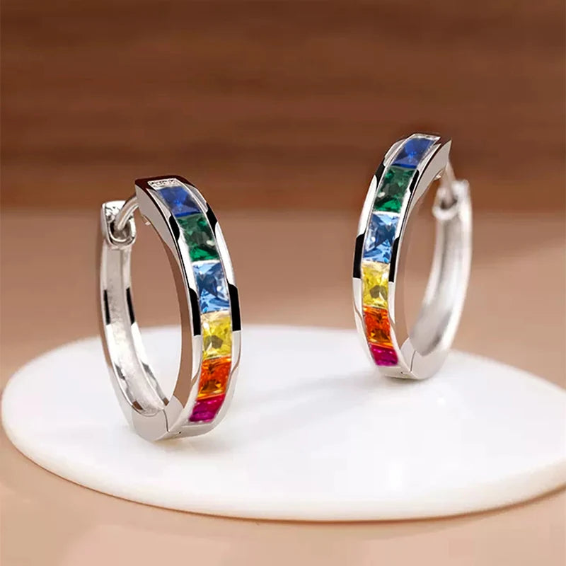 Women’s Cubic Zirconia Hoop Earrings – 11 Classic Designs