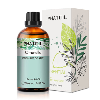 PHATOIL Pure Essential Oil 30ml — Aromatherapy for Diffusers & Relaxation