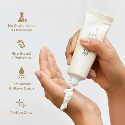 Beauty of Joseon SPF50+ Sunscreen — Korean Rice & Probiotic Solar Blocker, 50ml
