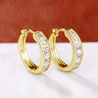 Women’s Cubic Zirconia Hoop Earrings – 11 Classic Designs