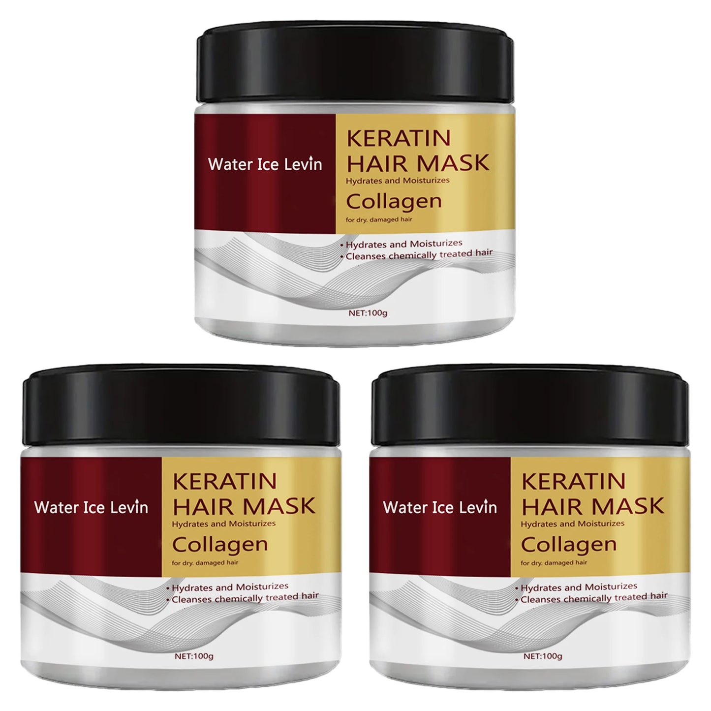 Collagen Keratin Hair Mask & Conditioner — Oil Control, Moisturizing & Frizz Repair Treatment