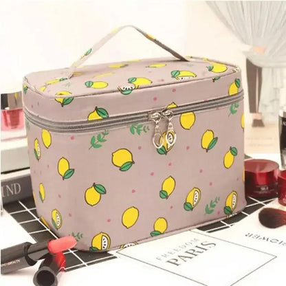 Large Capacity Makeup Bag — Multi-Compartment Home & Travel Organizer