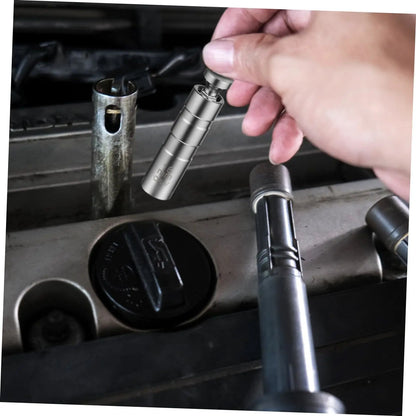 Spark Plug Socket Wrench Adapter Kit — 14mm & 16mm Magnetic Swivel Torque Removal Tool for Cars