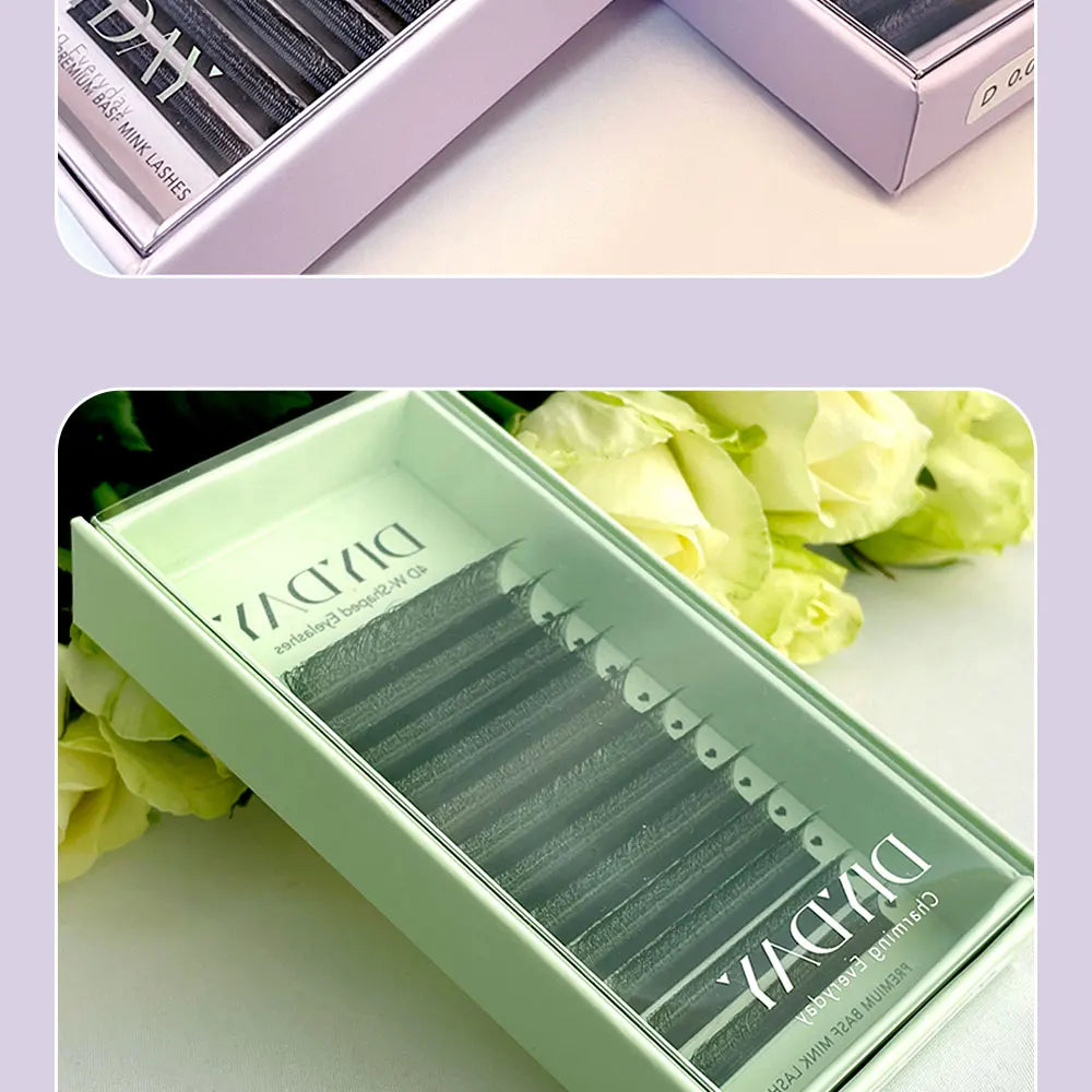 DIYDAY W-Shape Eyelash Extensions — Dramatic Volume & Length at Home