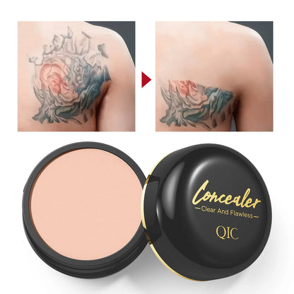 Waterproof Full Coverage Concealer — Covers Tattoos, Scars & Dark Spots