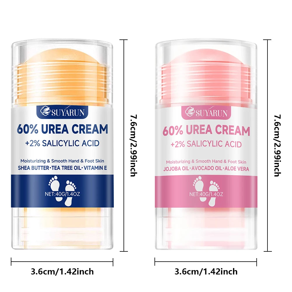 SUYARUN 60% Urea Foot Cream Stick — Deep Hydration & Cracked Heel Repair