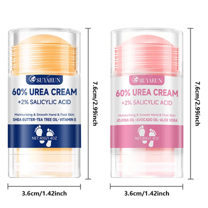 SUYARUN 60% Urea Foot Cream Stick — Deep Hydration & Cracked Heel Repair