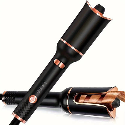 Automatic Ceramic Hair Curler — Auto Rotating Air Spin Wand & Magic Curl Machine for Effortless Waves