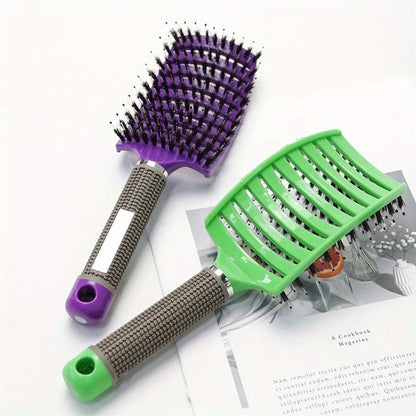 Magic Scalp Massage Detangling Hair Brush — Professional Wet Curly Hair Detangler for Women