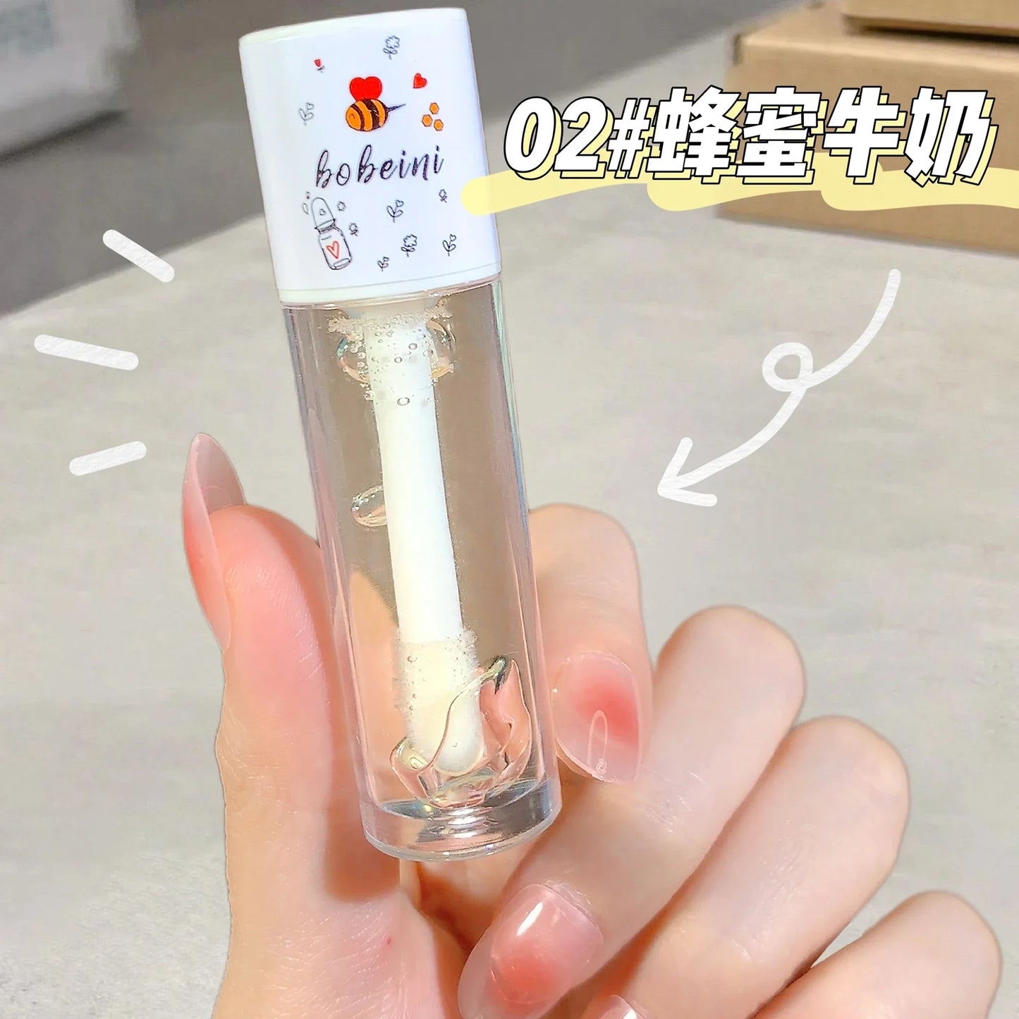 Peach Honey Lip Oil — Plumping & Moisturizing Lip Treatment