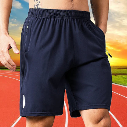 Men's Quick-Dry Sports Shorts — Breathable Running & Football Shorts