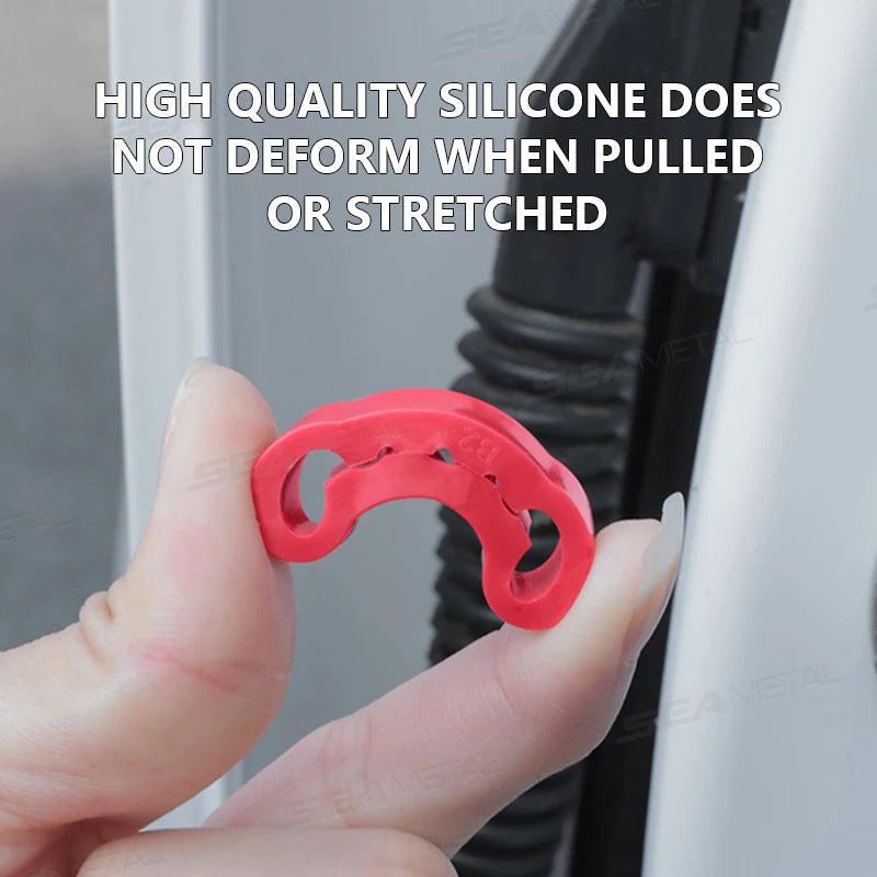 Universal Car Door Shock Absorber — Soundproof Anti-Vibration Cushion Buffer Pad & Damper