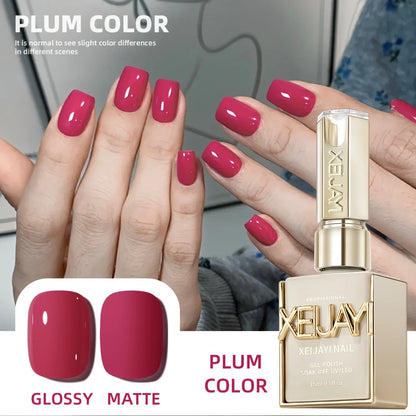 Pale Yellow Gel Nail Polish — Pure Soak-Off No-Wipe UV LED Formula, 15ml
