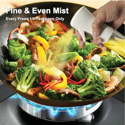 Kitchen Oil Spray Bottle — 200/300/500ml Mist Sprayer & Oil Brush for Cooking, BBQ & Baking