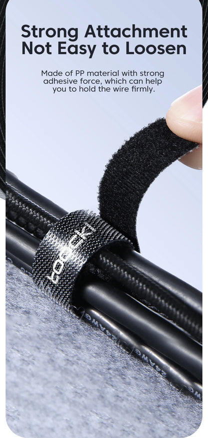 Toocki Cable Organizer & Wire Winder — USB Cable Management Protector for iPhone, Samsung & Earphones