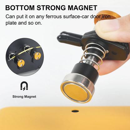 Magnetic Helping Hand Soldering Tool — Third Hand with Flexible Arms & Alligator Clips for Electronics Repair