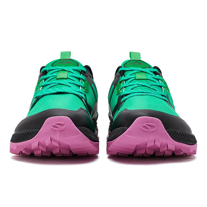 HOBIBEAR Unisex Hiking Sneakers — Lace-Up Outdoor Walking Shoes with Artificial Leather Upper