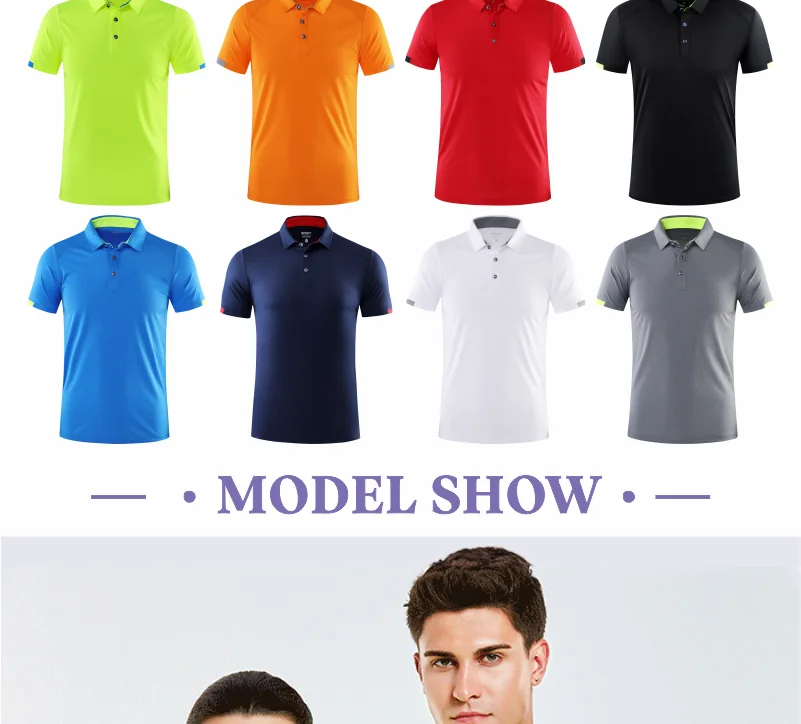 Men's Quick-Dry Sports POLO Shirt — Breathable Short Sleeve Cycling & Fitness Top