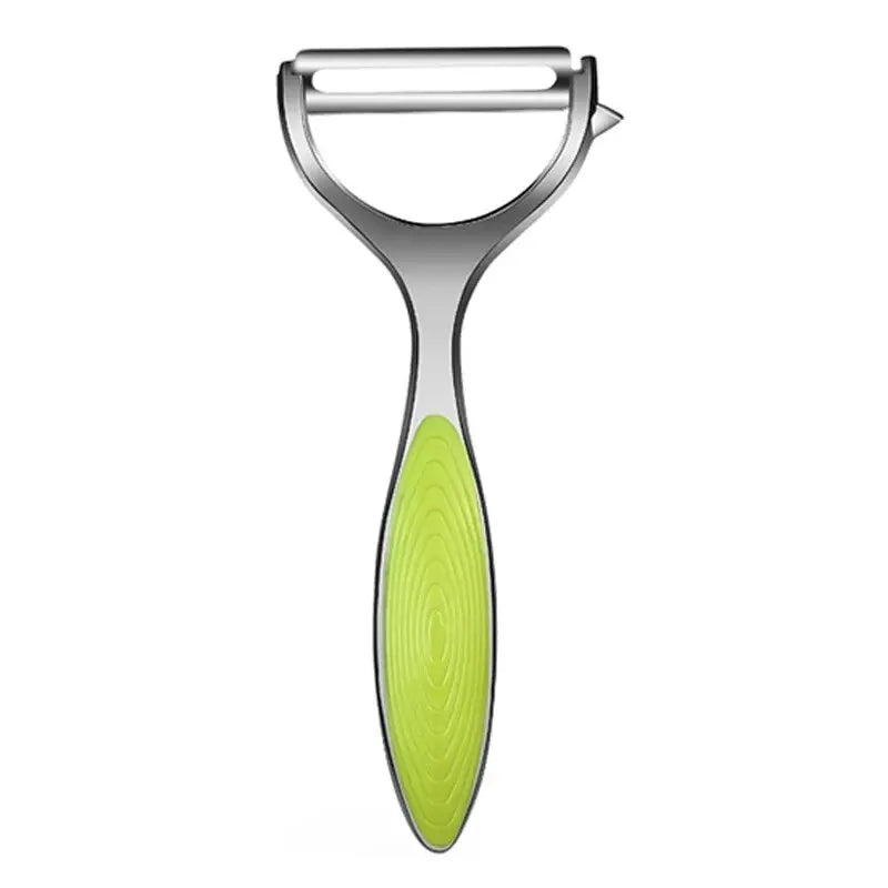 Stainless Steel Multi-Function Vegetable & Fruit Peeler — Carrot Grater & Kitchen Peeling Tool