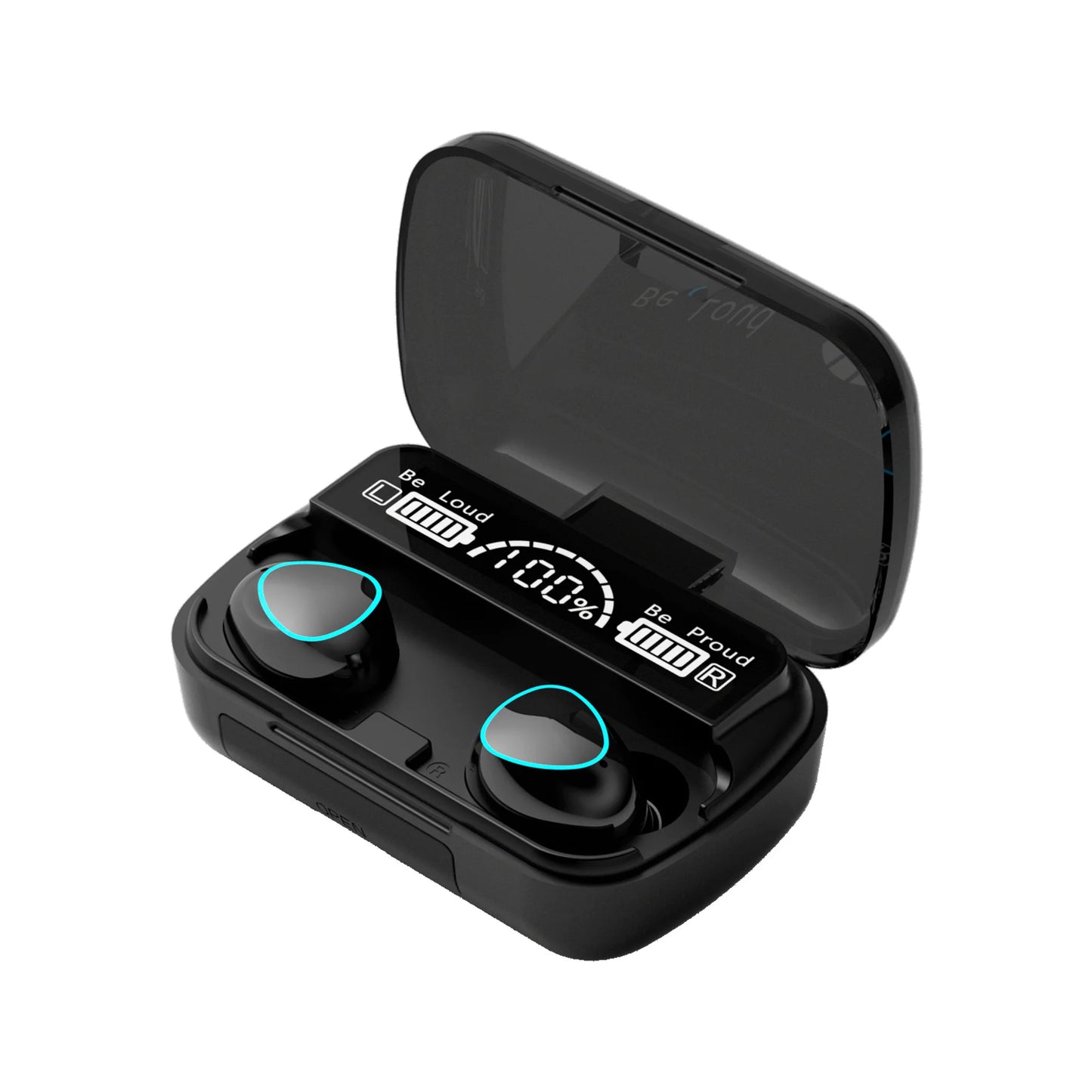 M10 Wireless Earbuds with Built-In Power Bank — High Quality Sound, Sports & Gaming Bluetooth Headphones