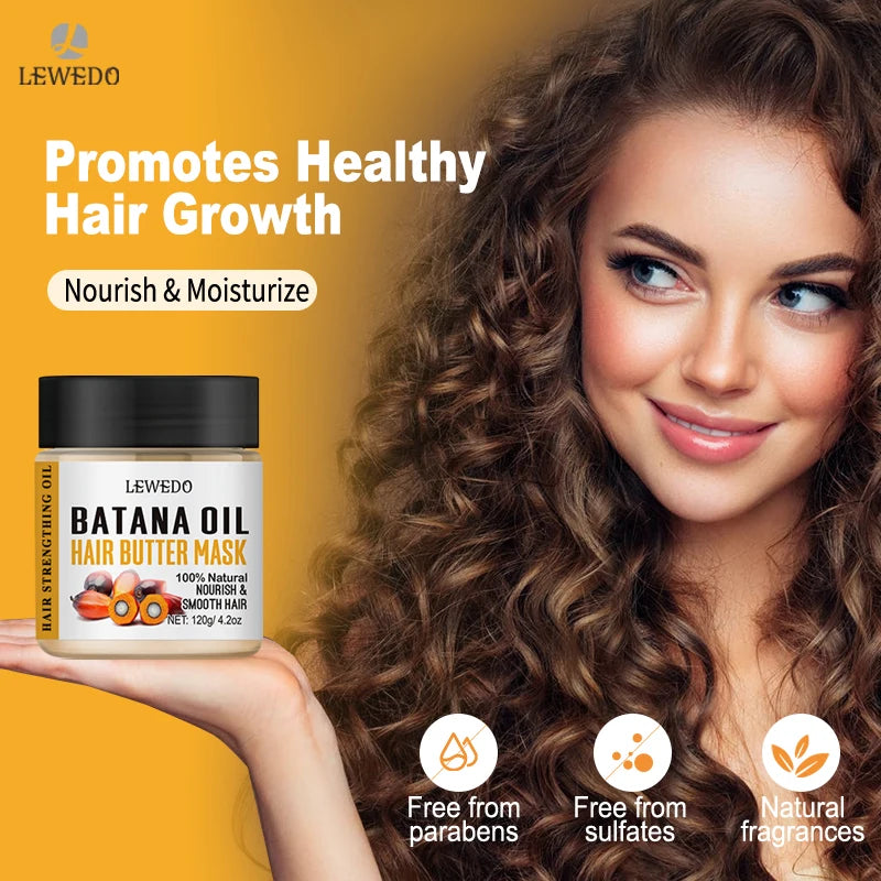 100% Pure Batana Oil — Deep Hair & Scalp Nourishment Treatment