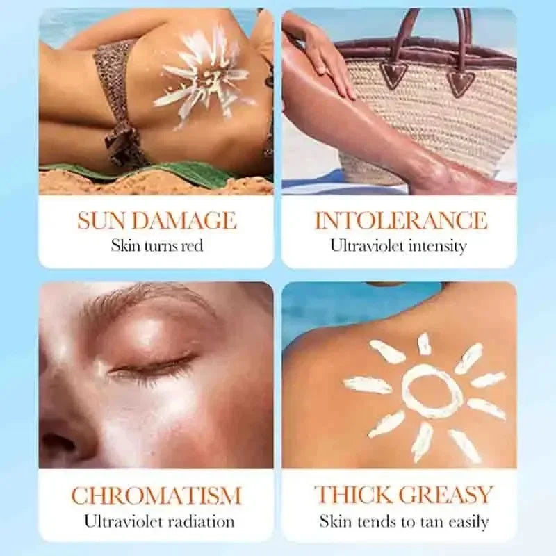 SPF50+ PA+++ Dual Tube Multi-Effect Facial Sunscreen — Brightening Solar Blocker