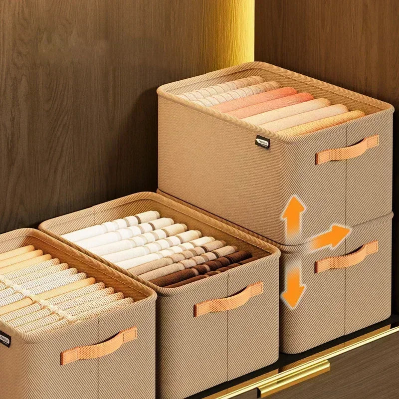 Non-Woven Wardrobe Clothes Organizer – M, L & XL