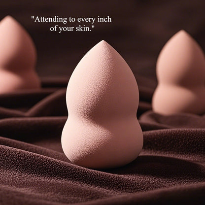 Hydrophilic Egg Makeup Sponge Set — Latex-Free Blenders for Foundation, Powder, Contour & Highlight (7/18 Pcs)