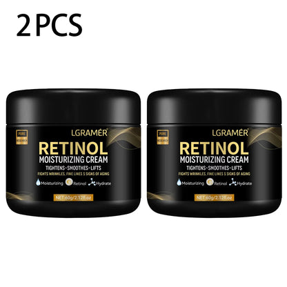 Men's Retinol Anti-Aging Face Moisturizer — Pore-Minimizing, Whitening & Smoothing Cream