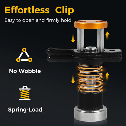 Magnetic Helping Hand Soldering Tool — Third Hand with Flexible Arms & Alligator Clips for Electronics Repair