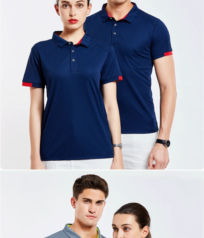 Men's Quick-Dry Sports POLO Shirt — Breathable Short Sleeve Cycling & Fitness Top
