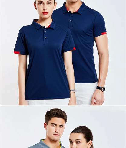 Men's Quick-Dry Sports POLO Shirt — Breathable Short Sleeve Cycling & Fitness Top