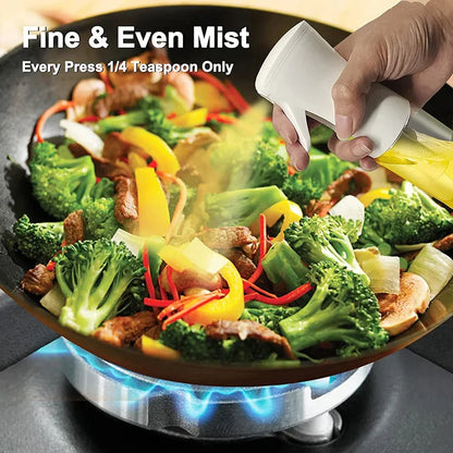Kitchen Oil Spray Bottle — 200/300/500ml Mist Sprayer & Oil Brush for Cooking, BBQ & Baking