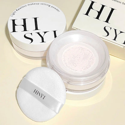Translucent Makeup Setting Powder — Waterproof Natural Finish Loose Powder for Long-Lasting Hold
