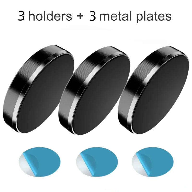 Magnetic Car Phone Holder — Universal Dashboard Mount for iPhone, Samsung, Xiaomi & Huawei