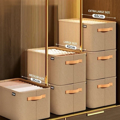 Non-Woven Wardrobe Clothes Organizer – M, L & XL