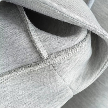 KEYANKETIAN Oversized Zip-Up Hoodie — Unisex High Street Sweatshirt