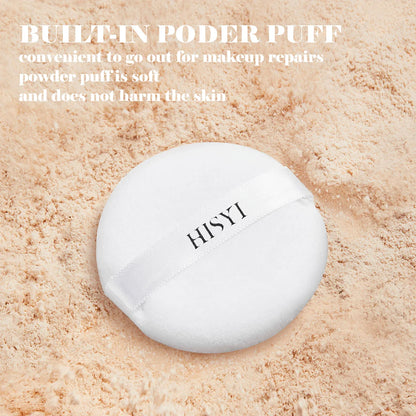 Translucent Makeup Setting Powder — Waterproof Natural Finish Loose Powder for Long-Lasting Hold