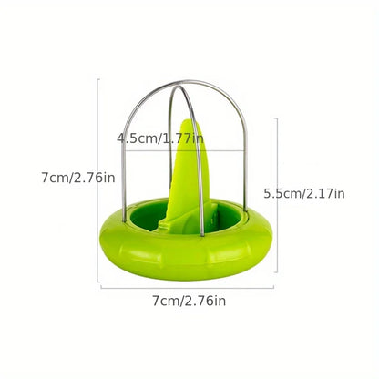 Stainless Steel Kiwi Cutter, Peeler & Slicer — Fast Fruit Peeling Kitchen Gadget