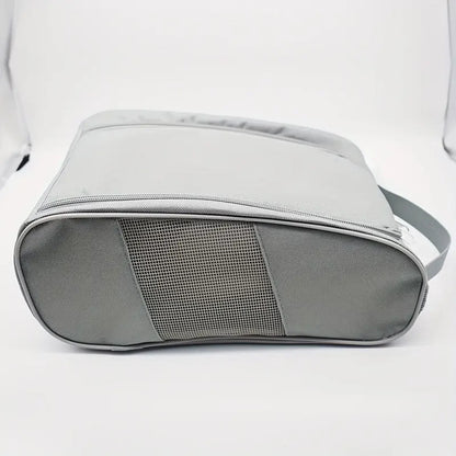 Portable Sports Shoe Bag — Breathable Oxford Carry Bag for Golf, Football & Tennis