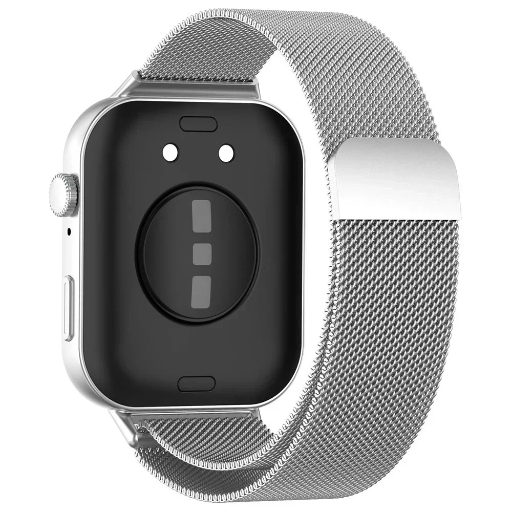 Magnetic Milanese Loop Watch Band — Stainless Steel, Fits Huawei Watch FIT 3 / FIT 4 / FIT 4 Pro