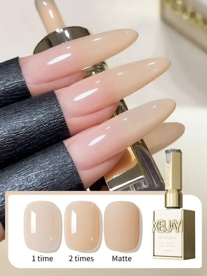 Pale Yellow Gel Nail Polish — Pure Soak-Off No-Wipe UV LED Formula, 15ml