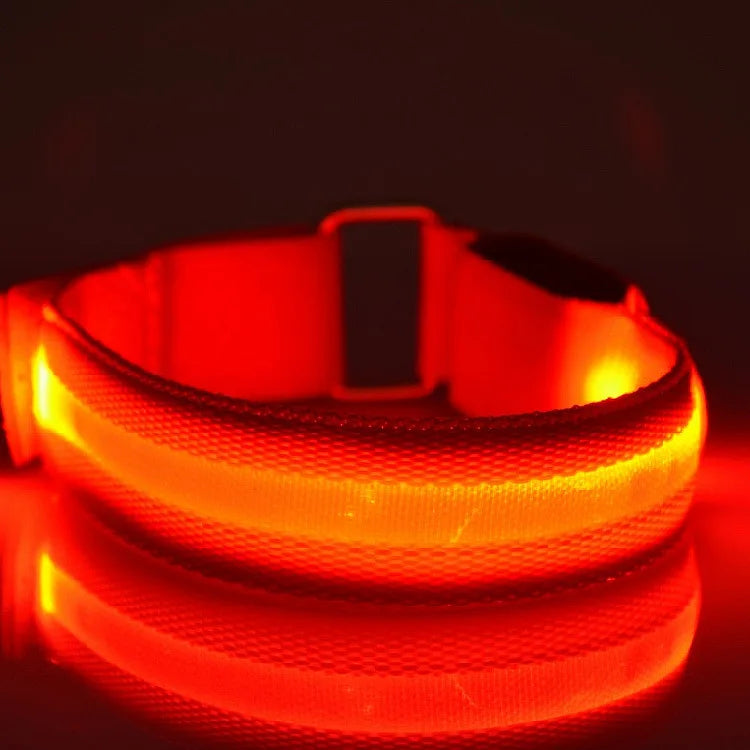 LED Safety Armband Light — USB Rechargeable Running & Cycling Wristband
