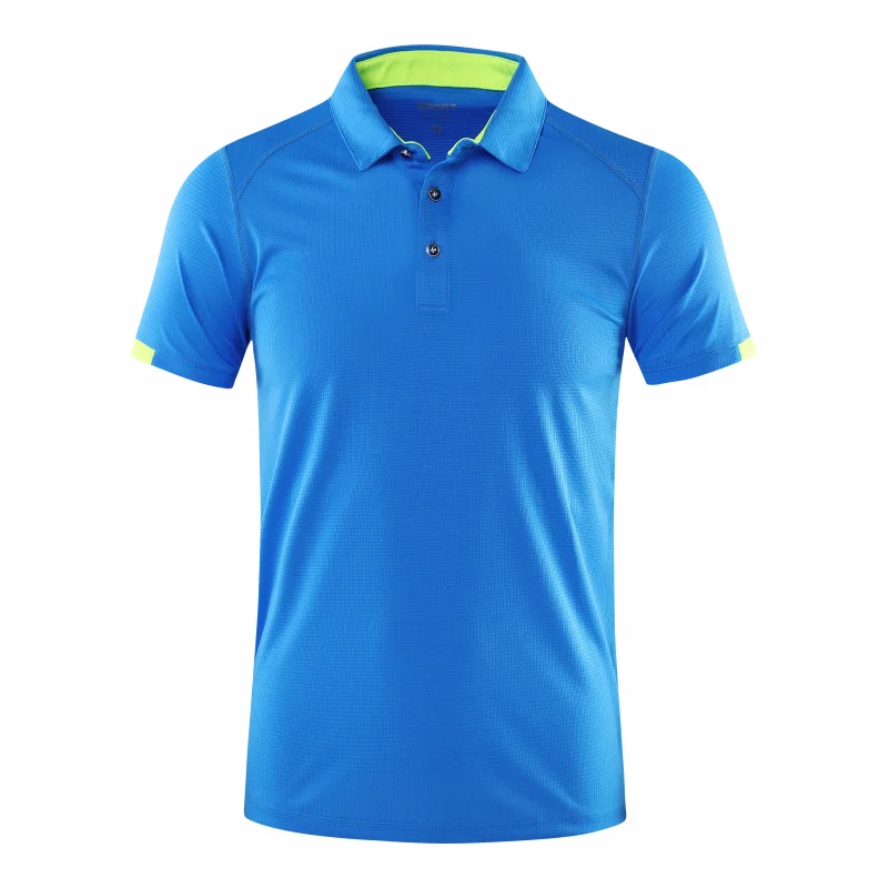 Men's Quick-Dry Sports POLO Shirt — Breathable Short Sleeve Cycling & Fitness Top