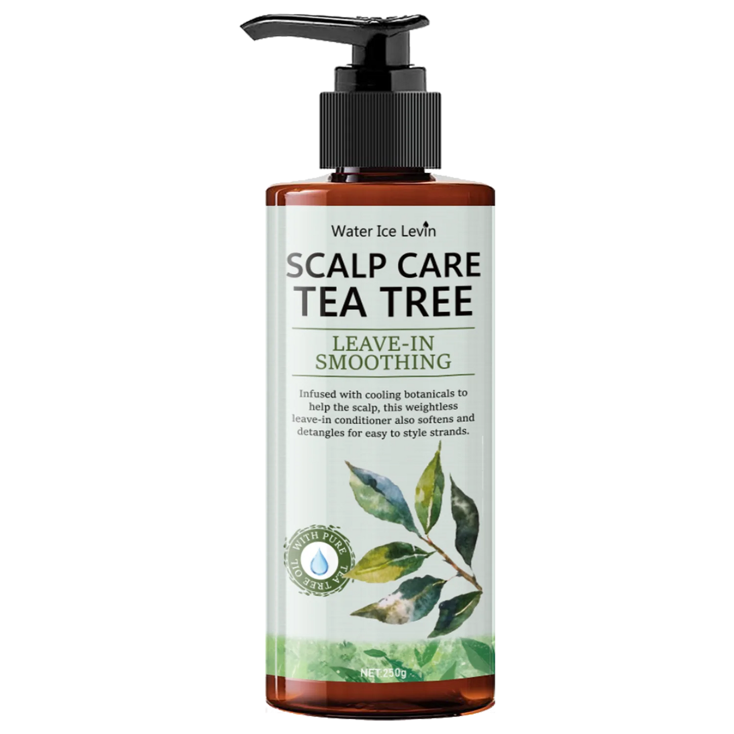 Tea Tree Super Fluffy Moisturizing Conditioner — Fresh & Smooth Dry Hair Care with Long-Lasting Fragrance (250g)