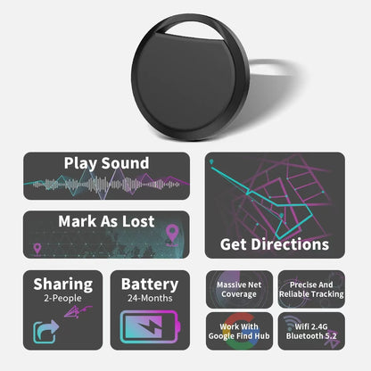 Android Bluetooth Navigation Tracker — Google Find Hub Compatible Key Finder for Samsung, Xiaomi & Pixel