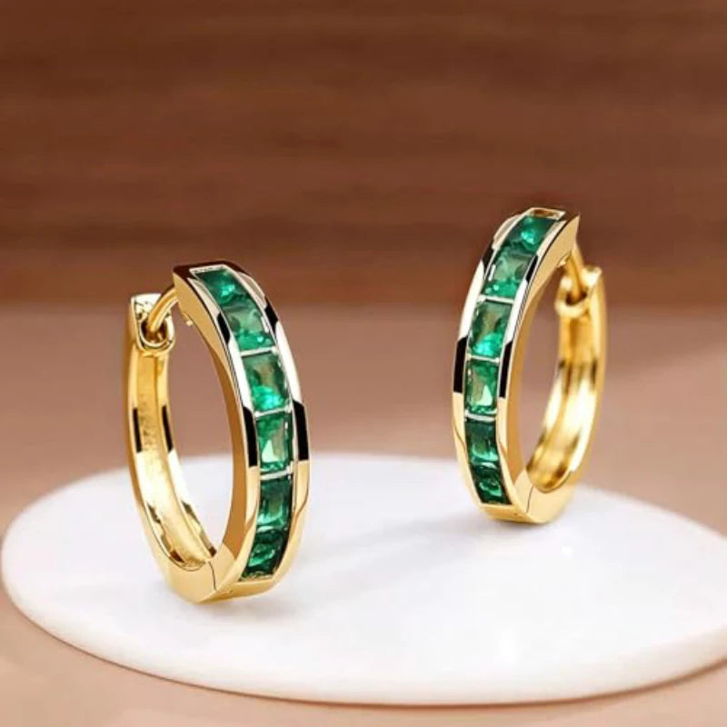 Women’s Cubic Zirconia Hoop Earrings – 11 Classic Designs