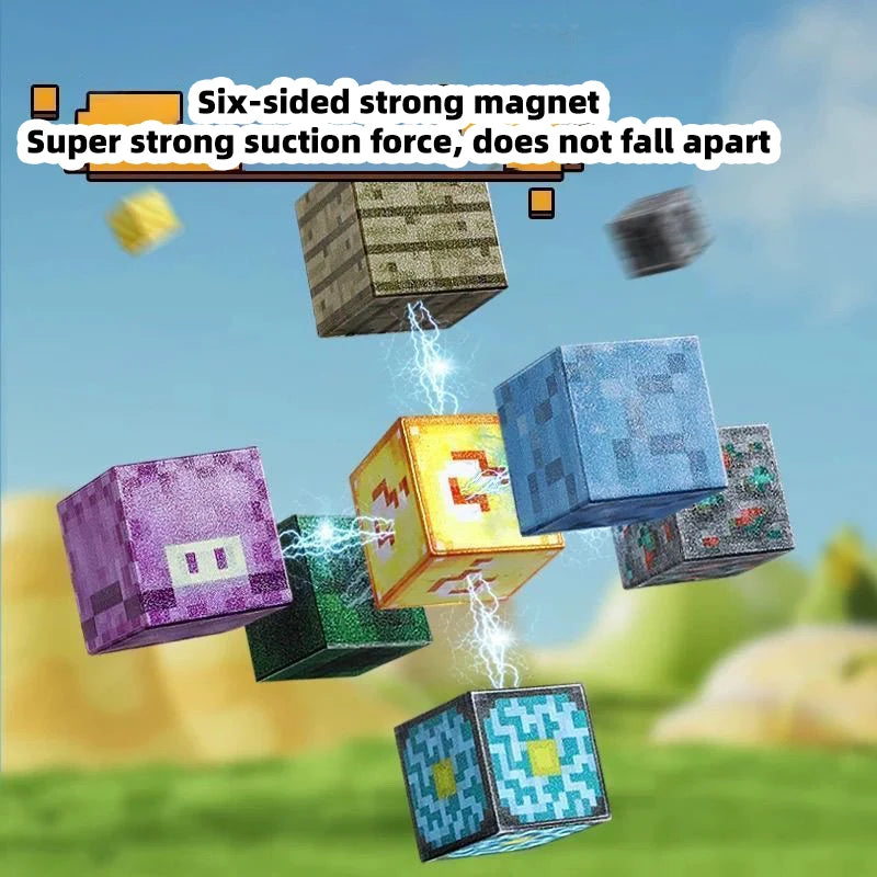 TNT Magnetic Building Blocks Set — DIY Assembly Toy with Storage Box for Kids & Teens (60–200 pcs)