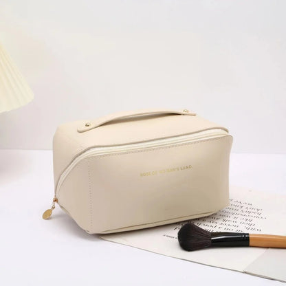 Pillow Makeup Bag — Luxury Travel Cosmetic Organizer for Women