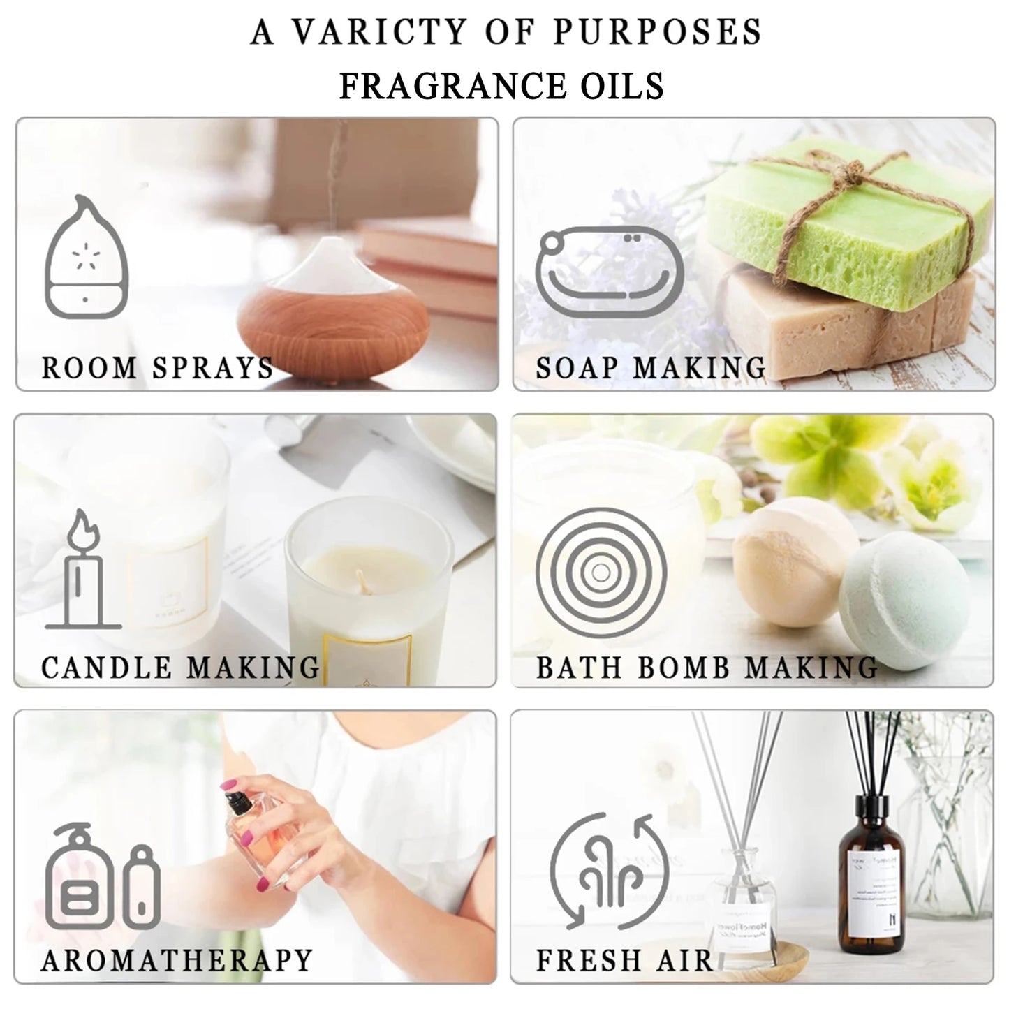 PHATOIL Pure Essential Oil 30ml — Aromatherapy for Diffusers & Relaxation